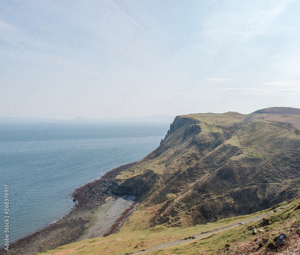 An Lethallt Landscape Panorama Highlands Isle of Skye Scotland