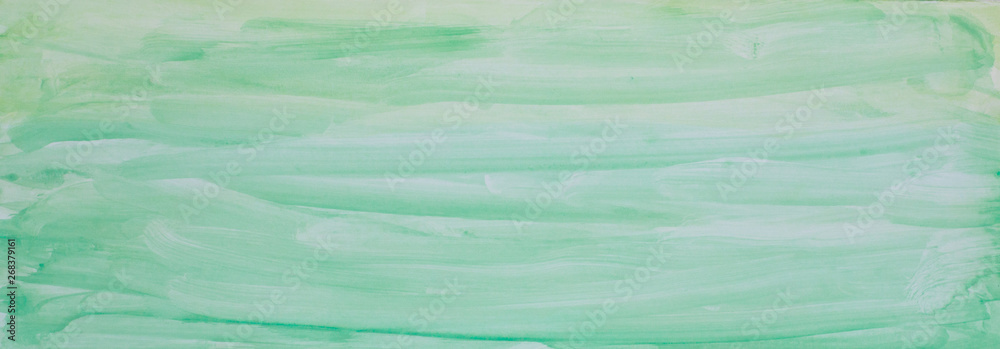 Obraz premium Abstract watercolor background, Green watercolor hand paint design banners