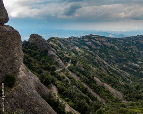 Montserrat mountain Landscape