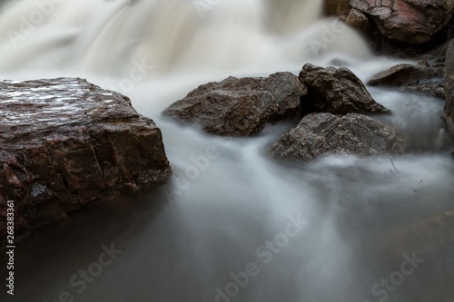 stones in water