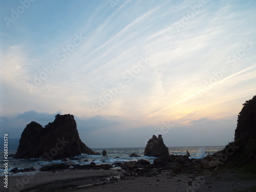 Kyushu Miyazaki Nichinan Ume seaside drone