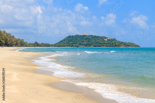 Beautiful sea at Baan Grood Beach, Bang Saphan, Prachuap Khiri Khan photo