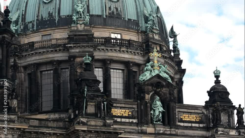 Berlin Cathedral, Berliner Dom (Upper parish church and cathedral to Berlin) at the Lustgarten on Museum Island from November 4, 2015, Germany (is an Evangelical church and dynastic tomb in Berlin) Berlin Cathedral, Berliner Dom (Upper parish church and cathedral to Berlin) at the Lustgarten on Museum Island from November 4, 2015, Germany (is an Evangelical church and dynastic tomb in Berlin)