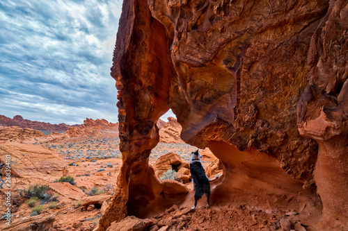 Natural Arch at Valley of Fire State Park