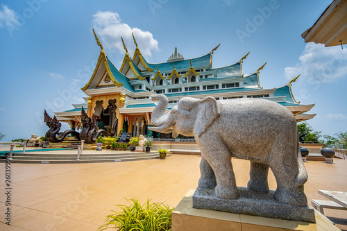 Wat Pa Phu Kon Temple , Udon Thani in the Issan in Northeast Thailand. © somchairakin