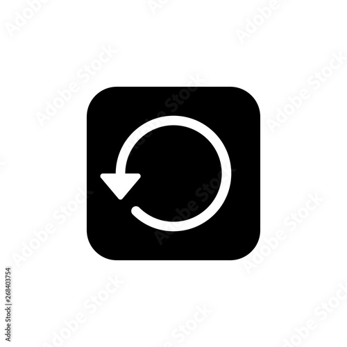 History icon vector. History line icon