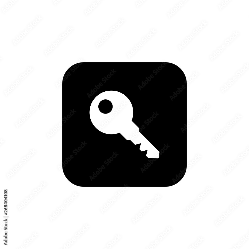 Key icon vector. Key vector icon. Key symbol for web site design Key icon vector. Key vector icon. Key symbol for web site design