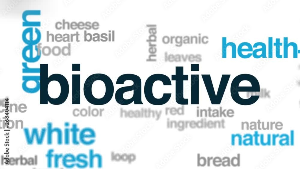 Bioactive animated word cloud. Kinetic typography. Bioactive animated word cloud. Kinetic typography.