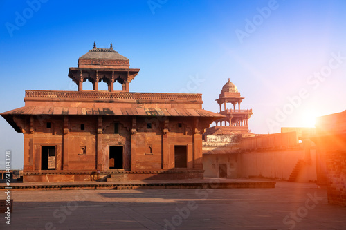 Fatehpur Sikri, the old city of Maharajahs at Agra, India photo