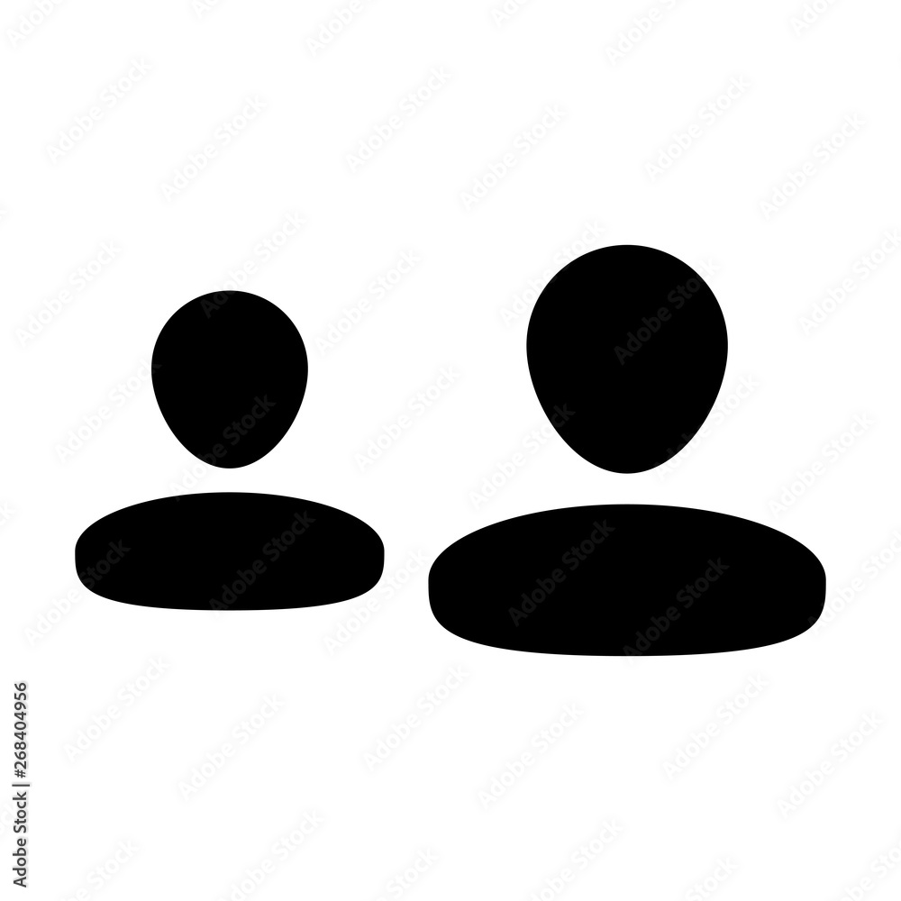 Meeting icon vector male group of persons symbol avatar for business in flat color glyph pictogram illustration Meeting icon vector male group of persons symbol avatar for business in flat color glyph pictogram illustration