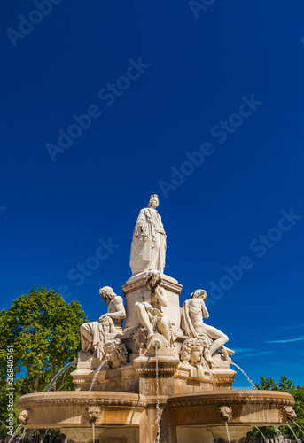 Pradier fountain at Esplana...