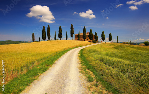Tuscany  Italy beautiful landscape