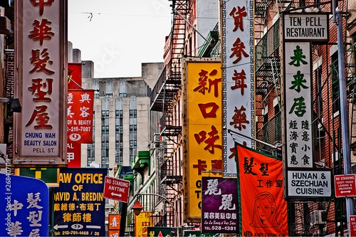 Chinatown NYC Manhattan photo