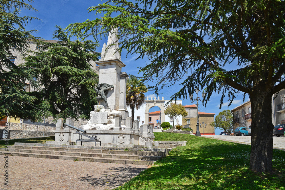 The town of Montemiletto in the province of Avellino