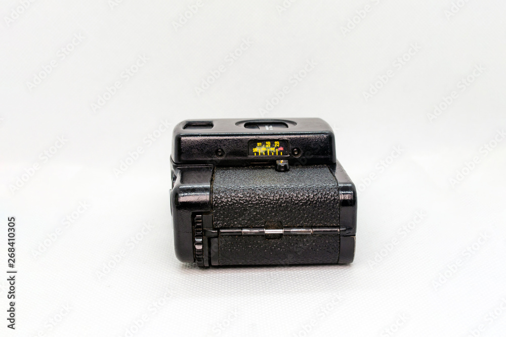 old Soviet compact film camera semi-automatic old Soviet compact film camera semi-automatic