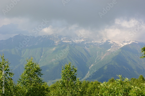 Georgia  Svaneti  mountains  travel