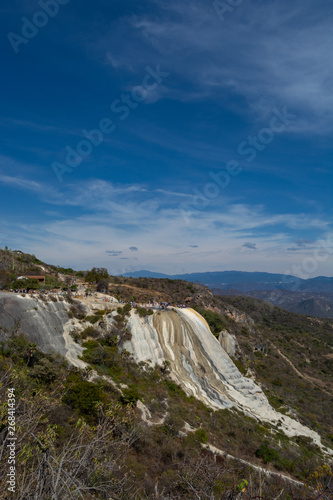 Panoramic View of Hierve el Agua Oaxaca in Mexico © Fernando