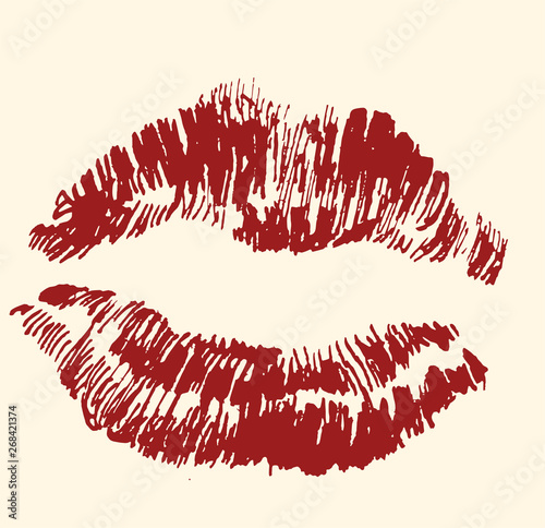 sign silence hand symbol tattoo lips passion kiss