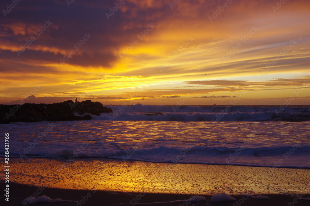 Santa Barbara Channel - Sunset