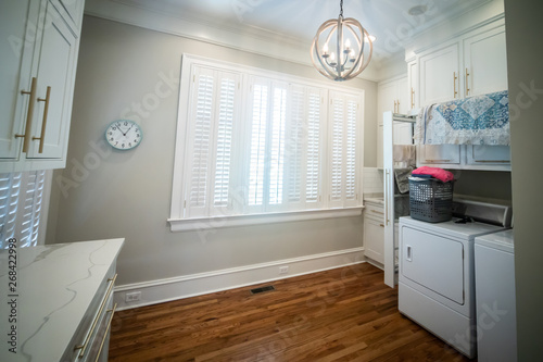 Spacious Laundry Room in a ...