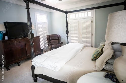 Large Master Bedroom with V...