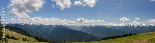 Olympic National Park Hurricane Ridge Visitor Center.Clallam County, Washington photo