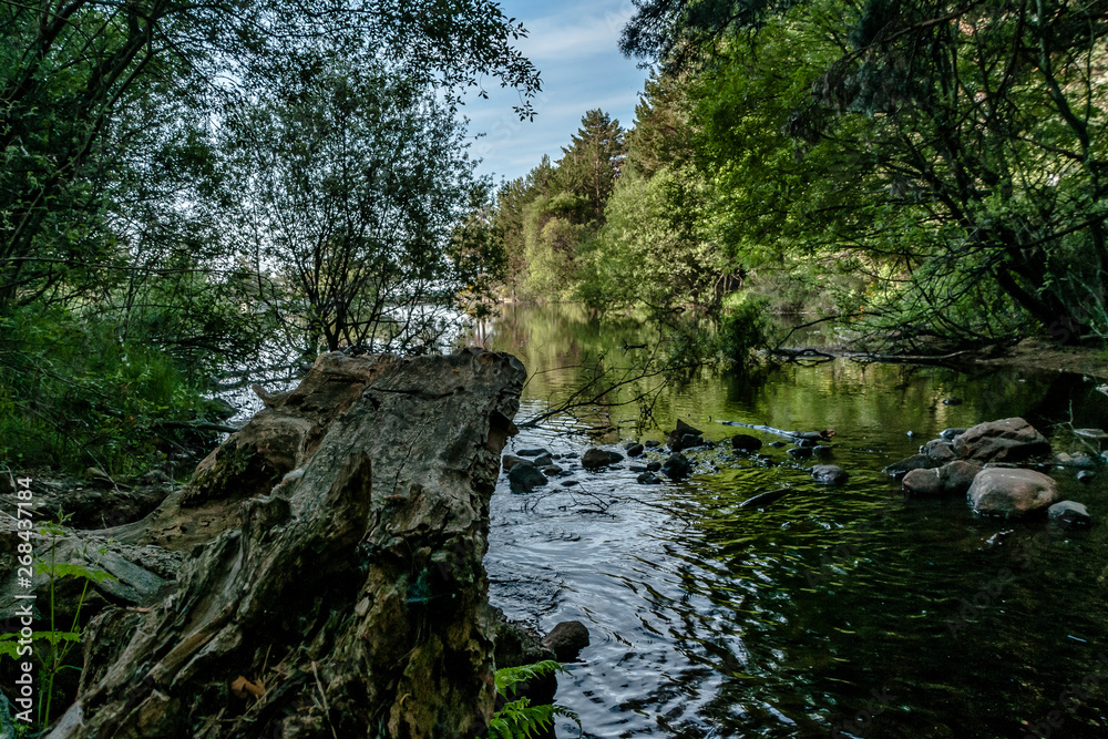 Obraz premium The Barranca, Navacerrada, Madrid, Spain