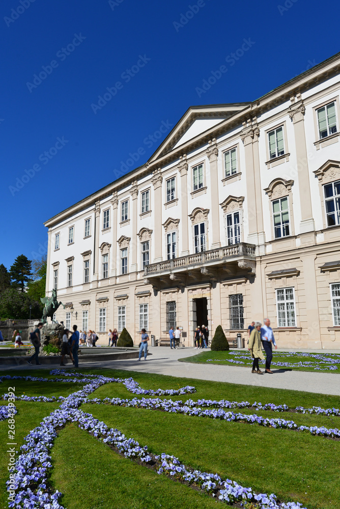 Salzburg - Schloss Mirabell und Mirabellgarten
