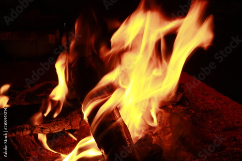 Abstract background.fire