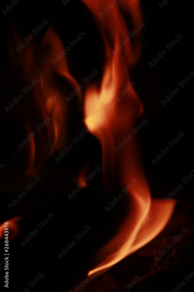 Beautiful stylish artistic fire flames on black background. Beautiful stylish artistic fire flames on black background.