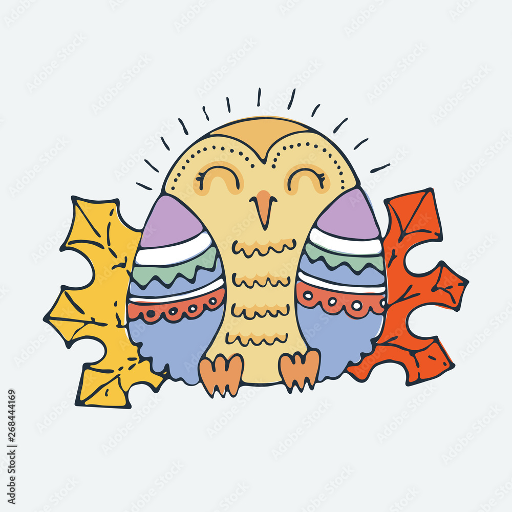 Cute little bird, cartoon hand drawn vector illustration. Cute for baby coloring pages, t-shirt print, fashion prints and other