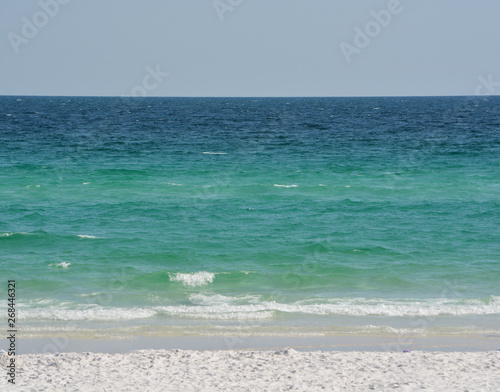 Pensacola Beach in Escambia County Florida  on the Gulf of Mexico  USA
