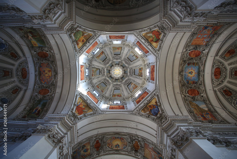 salzburg church cupola cathedral