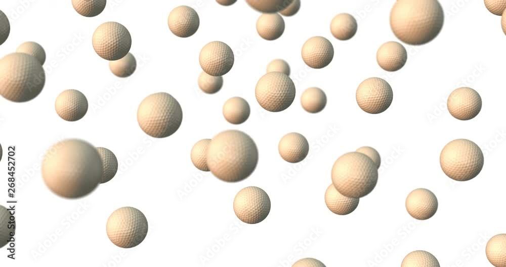 golf balls falling slow motion golf balls falling slow motion