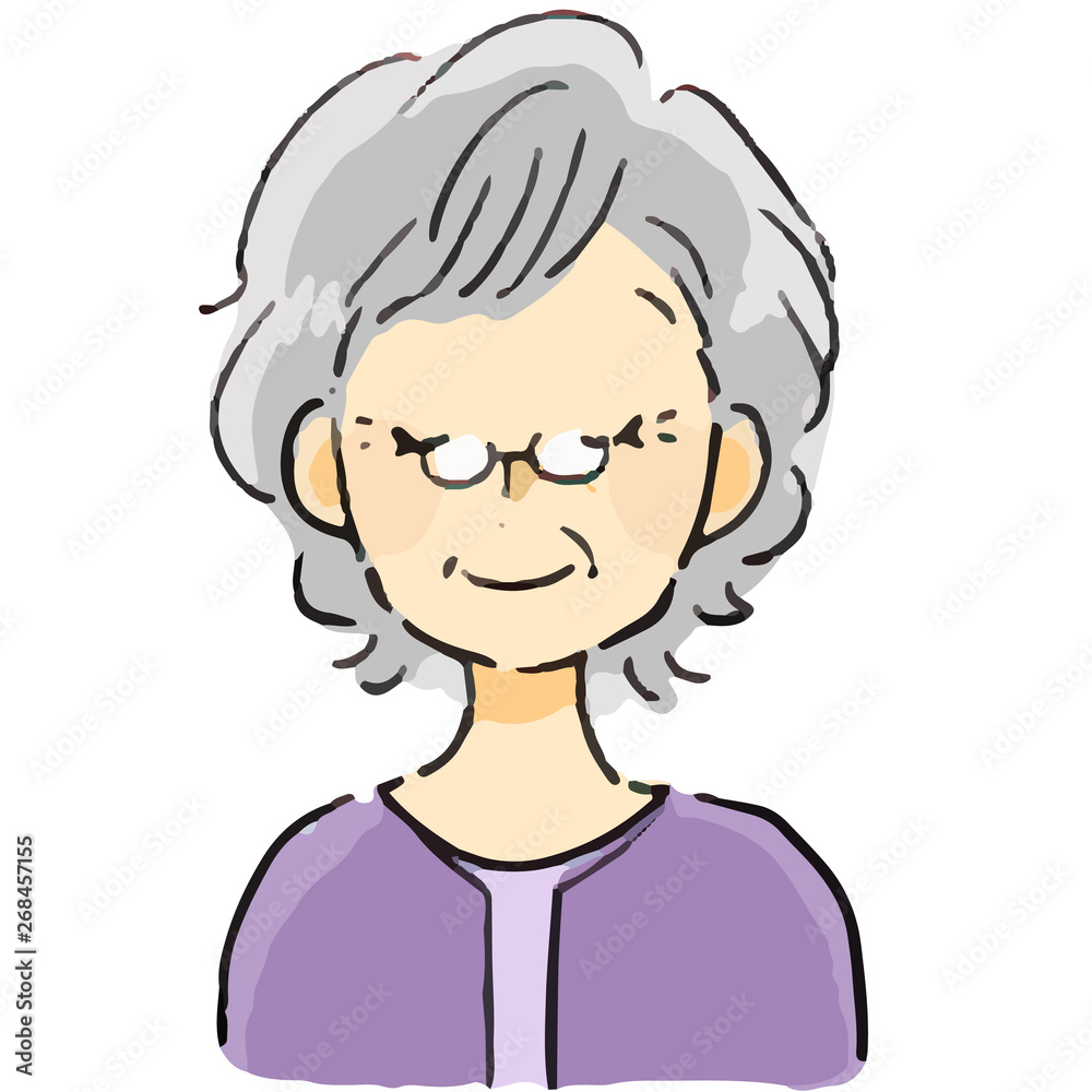 表情 おばあさん 笑顔 表情 おばあさん 笑顔