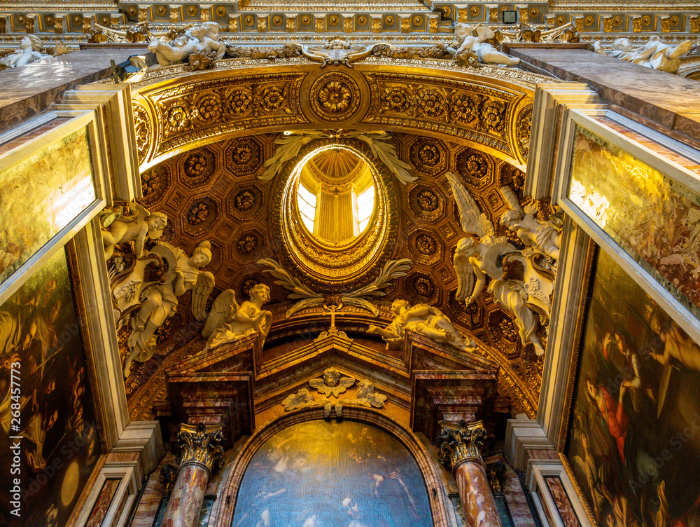 Obraz premium interior of orthodox church