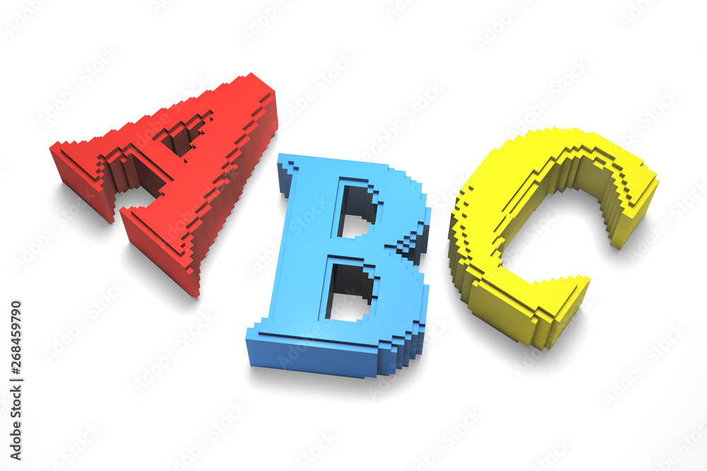 アルファベット 3dイラストレーション Abc Stock イラスト Adobe Stock アルファベット 3dイラストレーション Abc Stock イラスト Adobe Stock