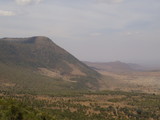 Bergpanorama am Mount Longonot