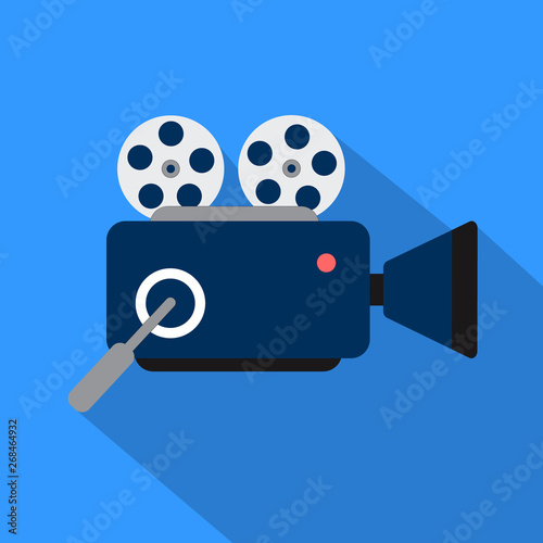 Retro cinema icon