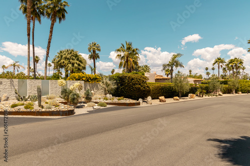 a street of palm spring 2