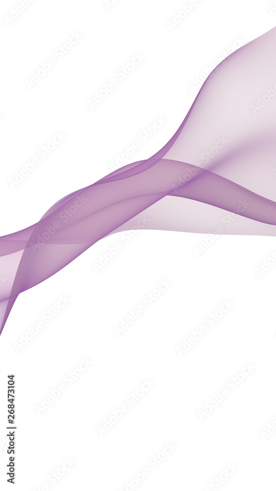 Abstract light red wave. Bright light red ribbon on white background. Abstract red smoke. Light red scarf. Raster air background. 3D illustration Abstract light red wave. Bright light red ribbon on white background. Abstract red smoke. Light red scarf. Raster air background. 3D illustration
