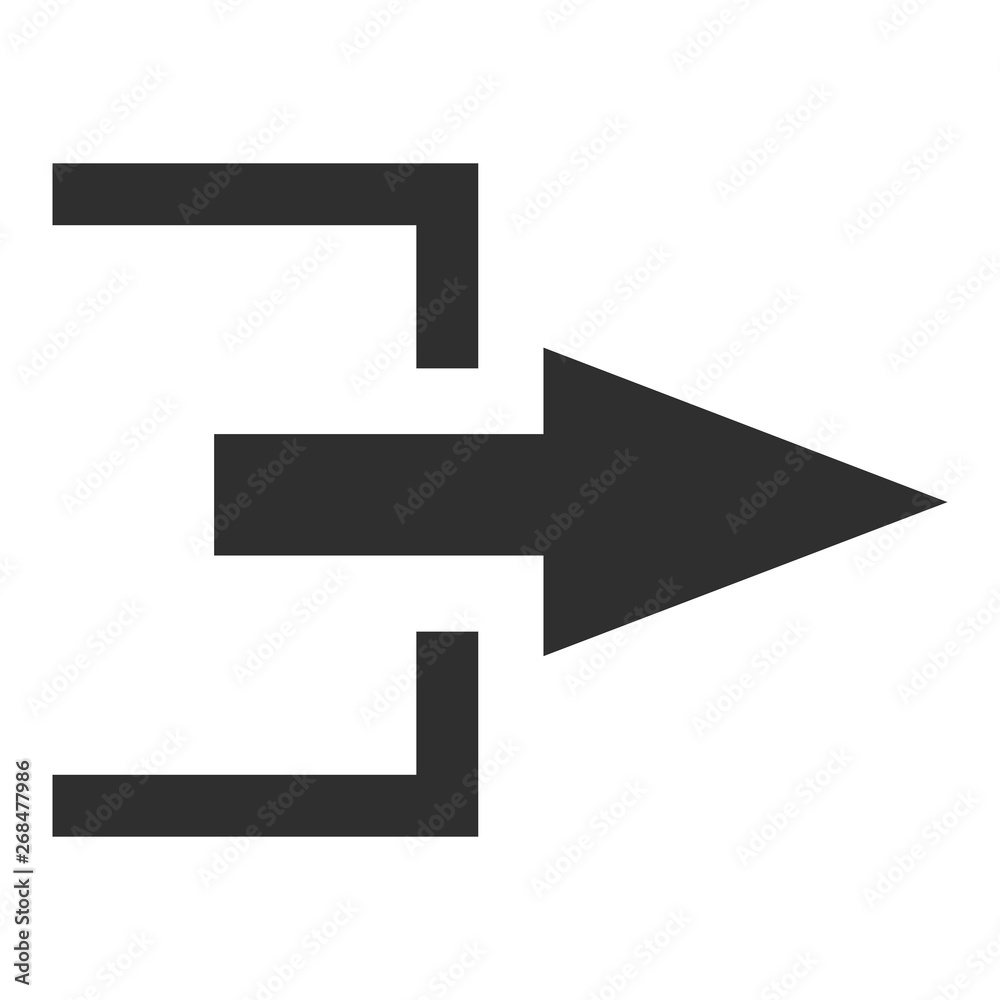 Arrow button icon