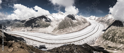 Aletschgletscher Schweiz photo