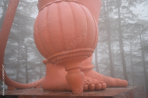 Jakhu temple hanuman ji shimla himachal pradesh india