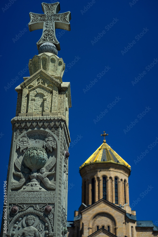 Sameba cathedral in Tbilisi, Georgia Sameba cathedral in Tbilisi, Georgia