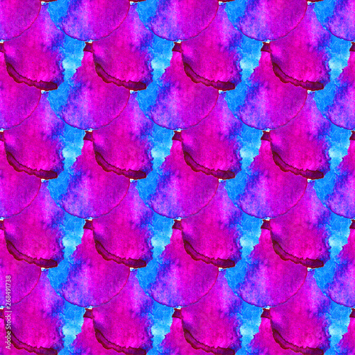 Watercolor abstract seamless pattern background. Template for a business card, banner, poster, notebook, invitation