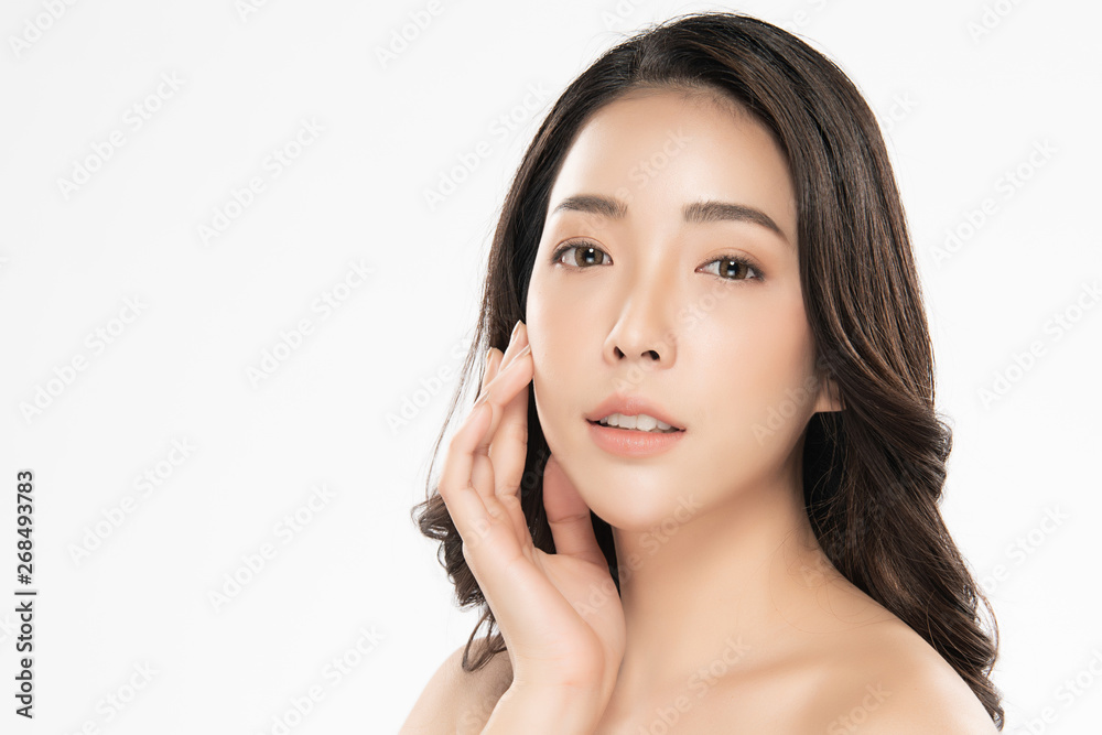 Beautiful Young asian Woman with Clean Fresh Skin Beautiful Young asian Woman with Clean Fresh Skin