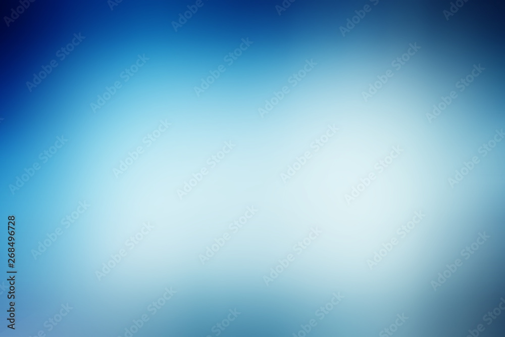 Smooth blue abstract background