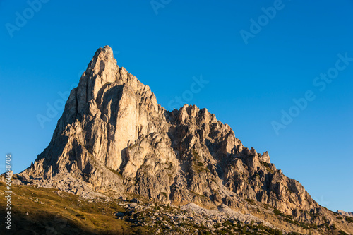 Dolomites / Giau pass / Gusela