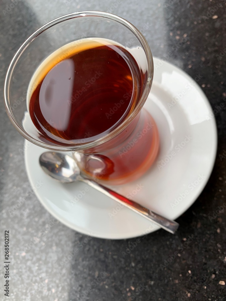 Turkish traditional tea on the table. Turkish traditional tea on the table.